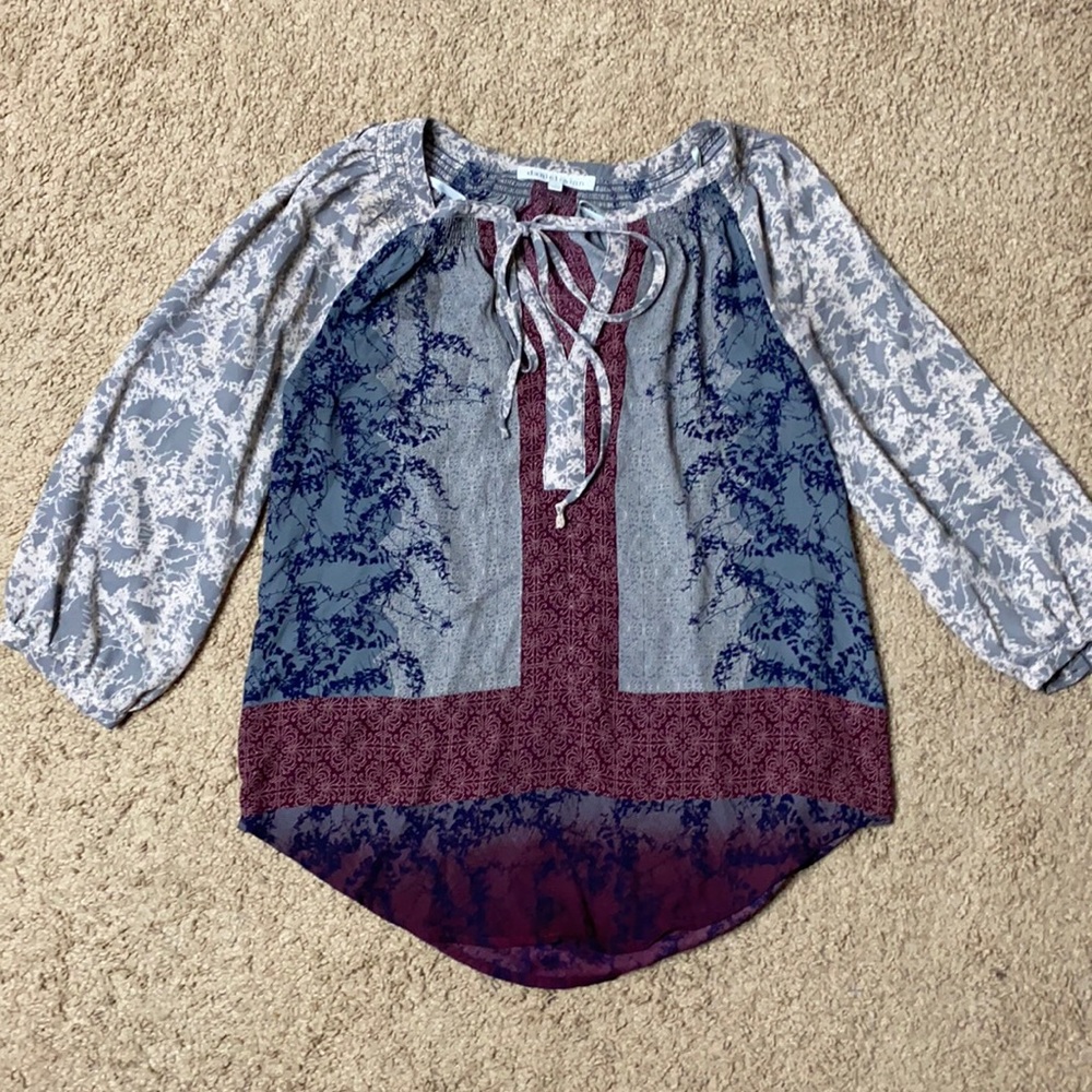 Long sleeve blouse